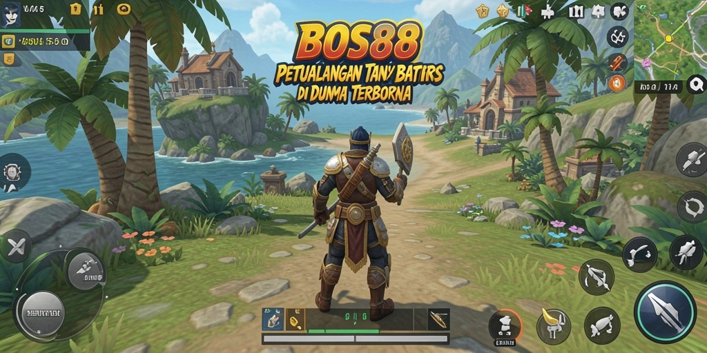 Tampilan gameplay <strong>BOS88</strong> di dunia terbuka yang menakjubkan.