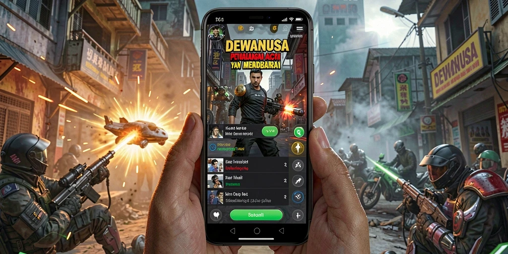 Gameplay DEWANUSA menunjukkan aksi yang mendebarkan dan grafis yang menakjubkan.