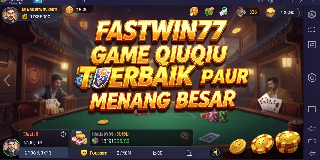 Tampilan screenshot FASTWIN77 menampilkan gameplay QiuQiu yang seru dan interaktif.