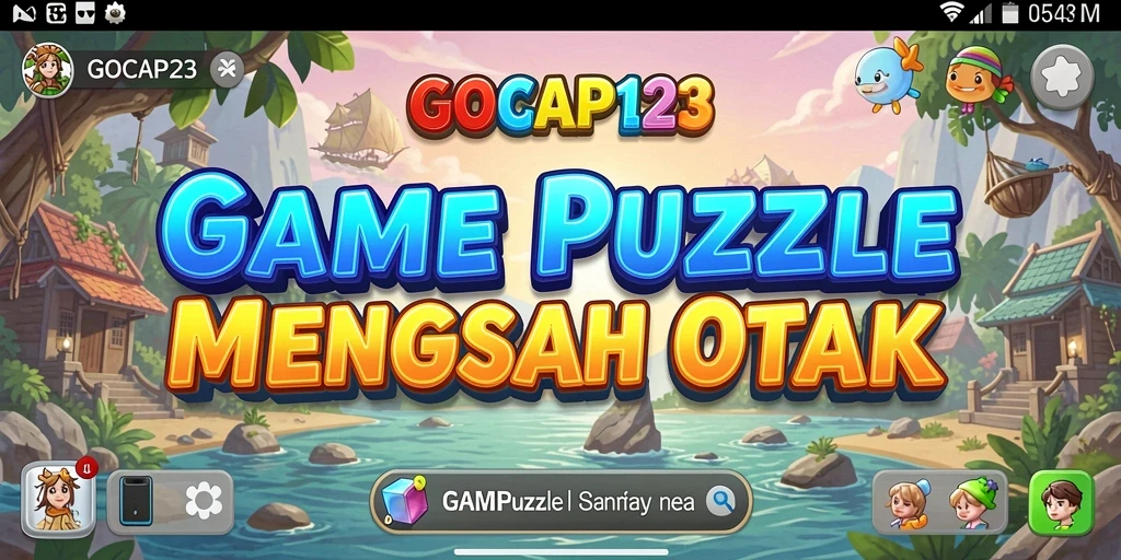 Gameplay seru GOCAP123 menampilkan teka-teki yang menantang.
