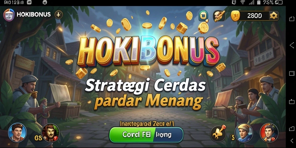 Tampilan gameplay HOKIBONUS dengan berbagai strategi menawan.