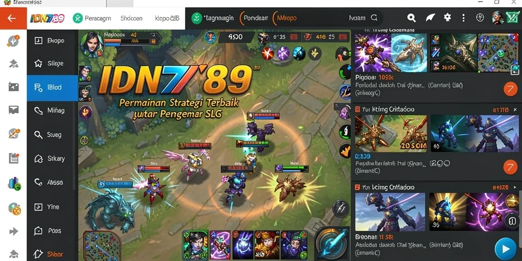 Tampilan menarik dari gameplay <strong>IDN789</strong> dengan berbagai aksi strategi.