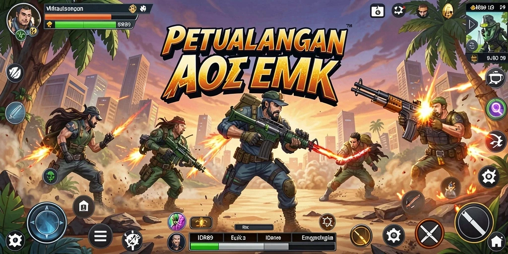 Tangkapan layar IDR89 menampilkan aksi pertarungan mendebarkan di dunia fantasi.