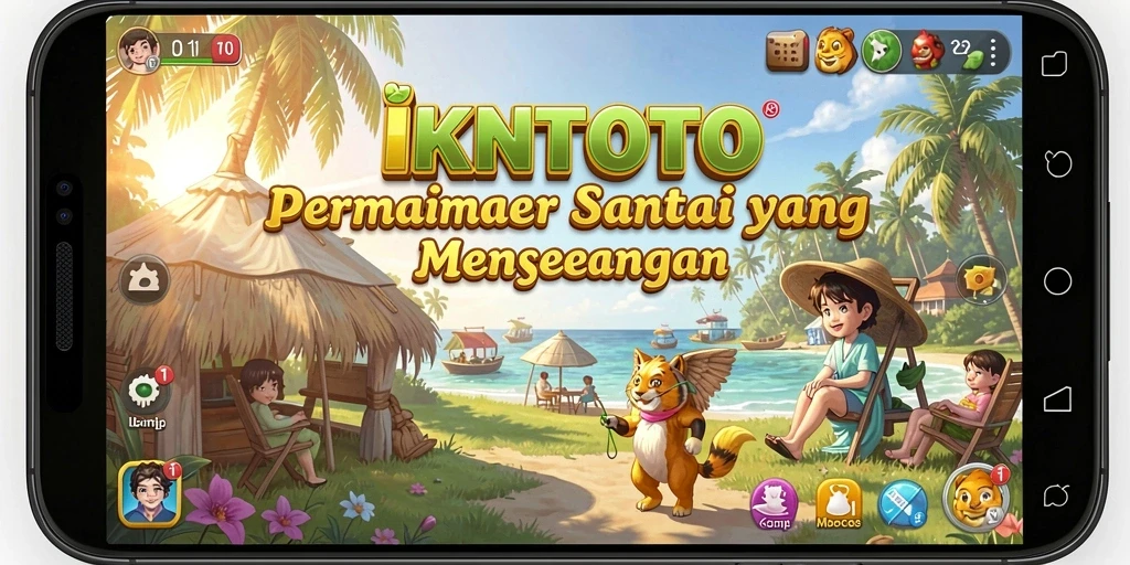 Screenshot gameplay IKNTOTO menampilkan momen seru dalam permainan Casual.