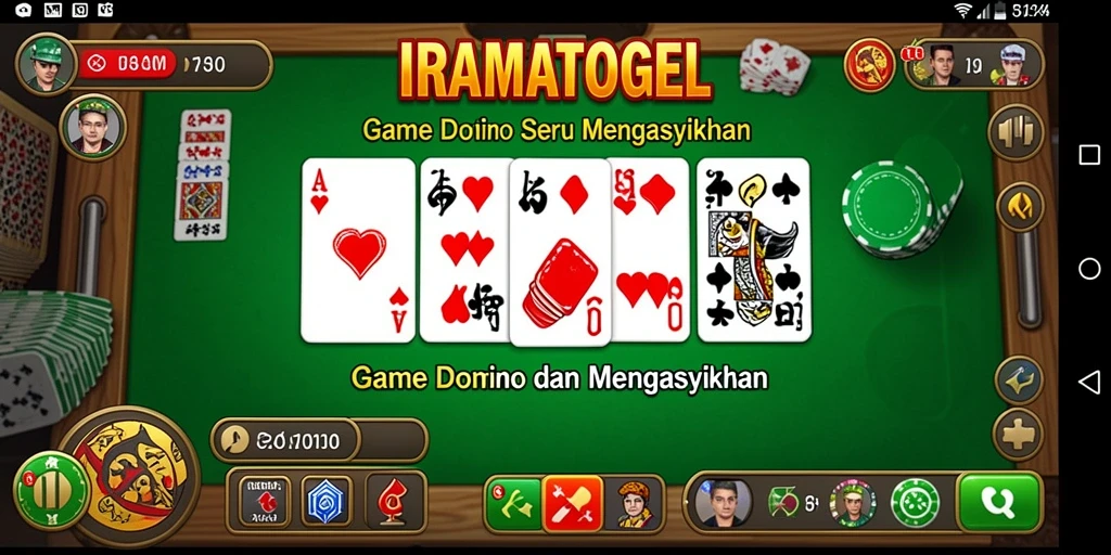 Tampilan gameplay seru di IRAMATOGEL dengan grafis menarik.