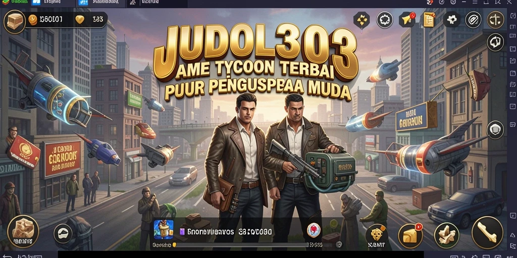 Tampilan gameplay yang menarik dan penuh strategi di JUDOL303.