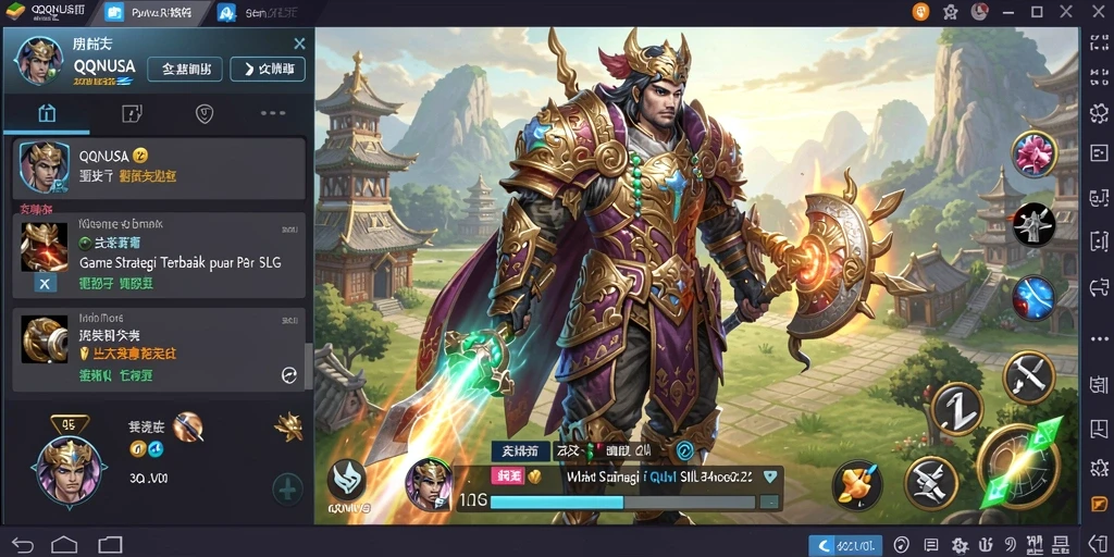 Tampilan gameplay QQNUSA yang memukau dan penuh strategi.