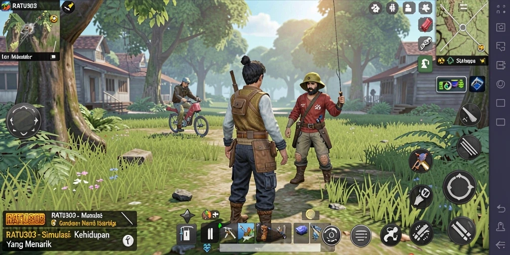 Tampilan gameplay RATU303 yang memukau dan interaktif.