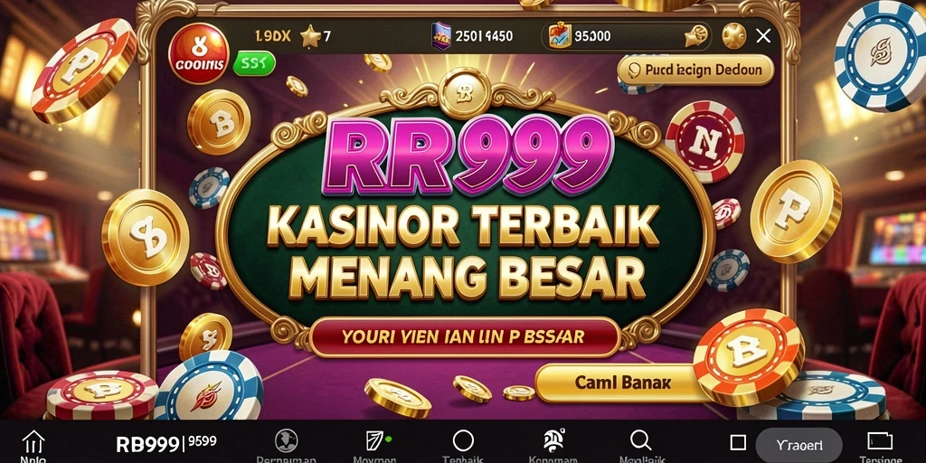 Screenshot gameplay RR999 yang menunjukkan keseruan permainan Kasino.