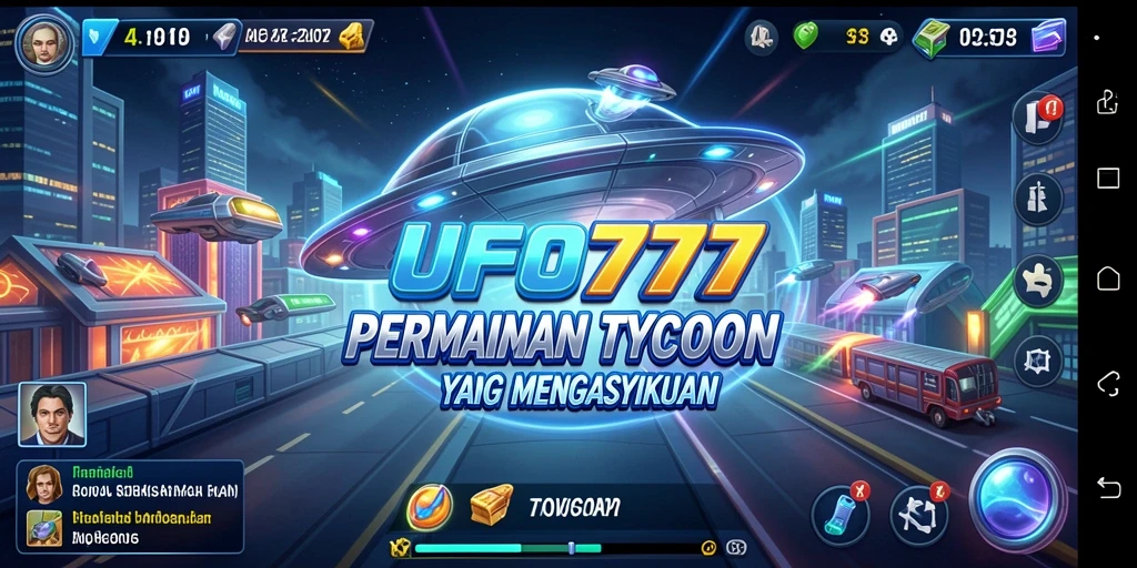 Tangkapan layar menunjukkan aksi seru dalam game Tycoon.